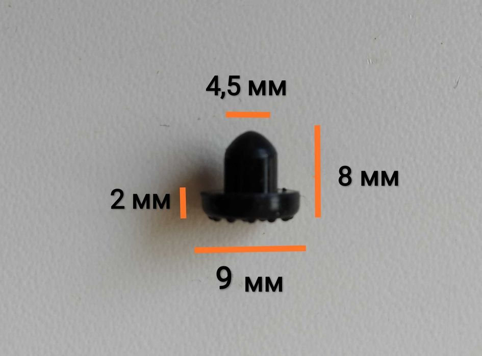 Уплотнительные резинки ножки под решетку газовой плиты