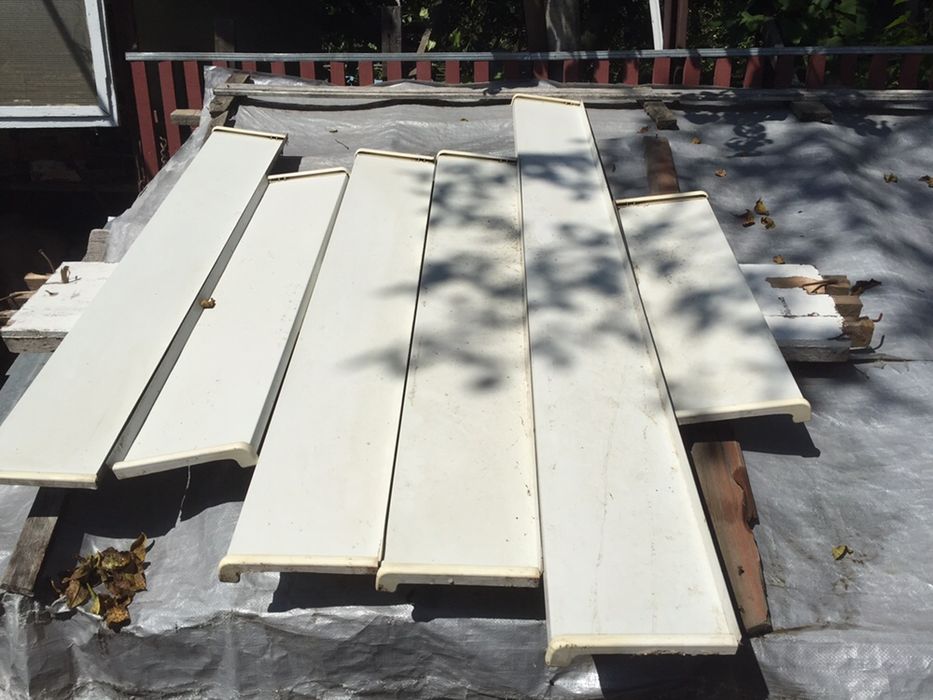 Відливи  білі вуличні