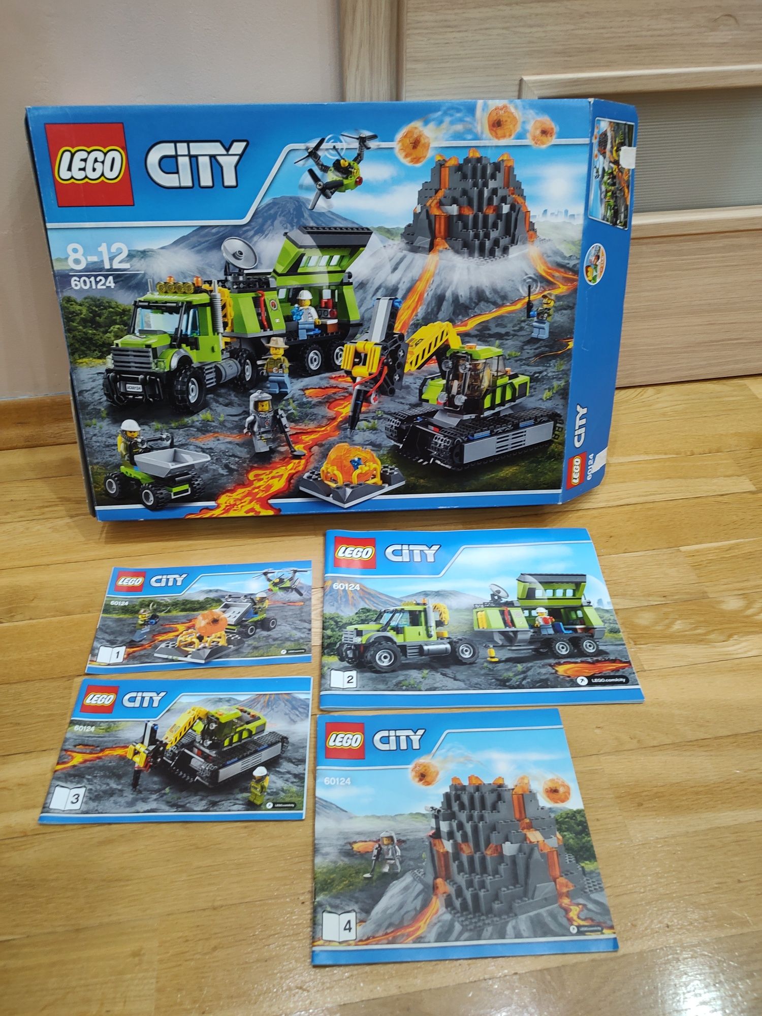 LEGO City 60124 Baza badaczy wulkanów