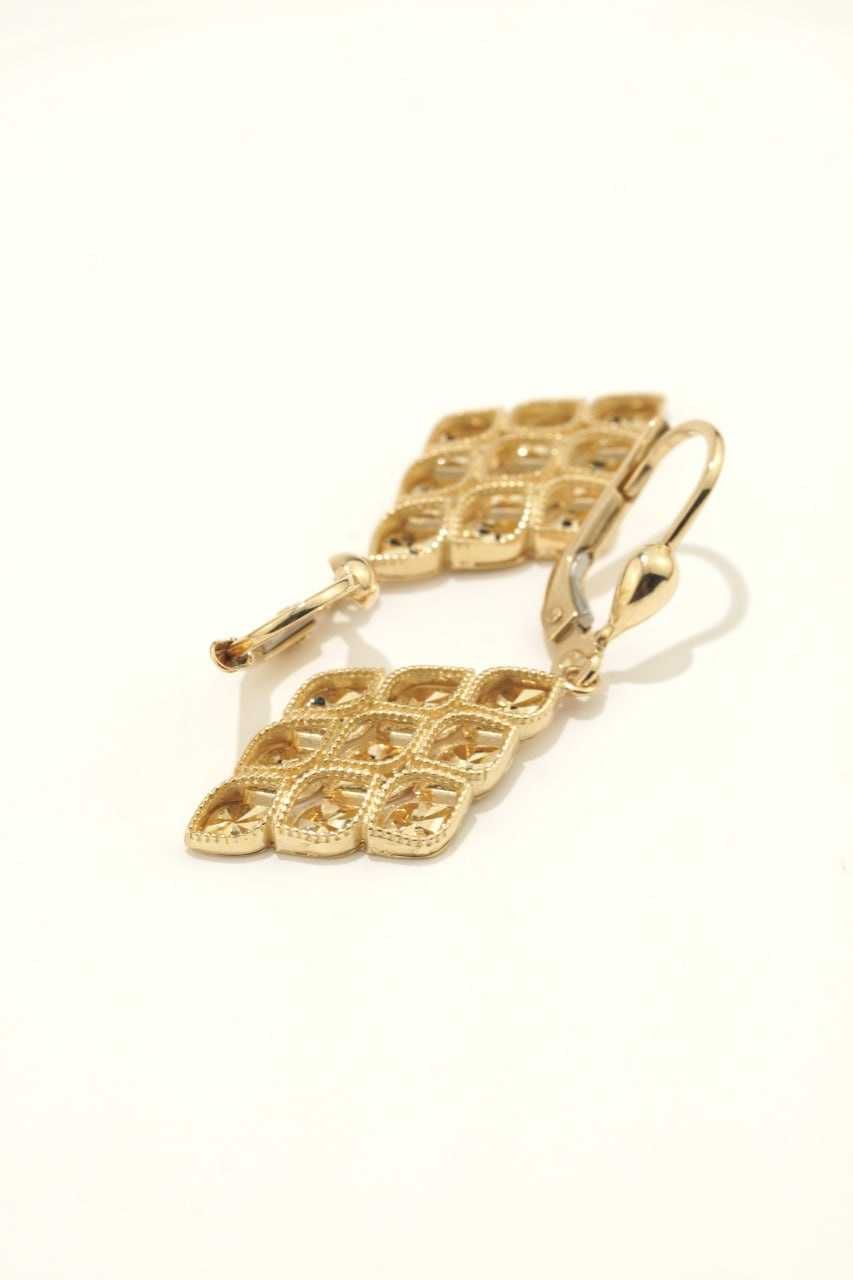 Złote kolczyki 14K 3.48g