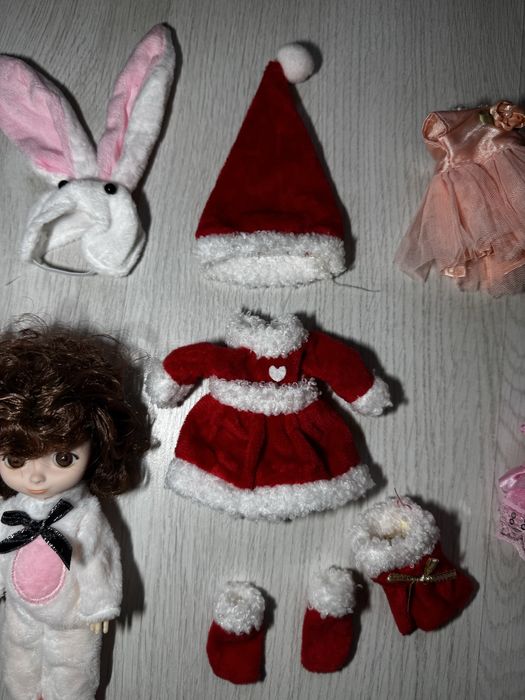 Кукла с одеждой новогодняя