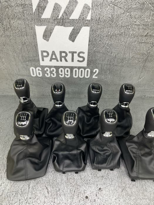 Ручка кпп з чохлом Шкода Октавія А7 Суперб ВРС 4х4 Скаут Лаурін