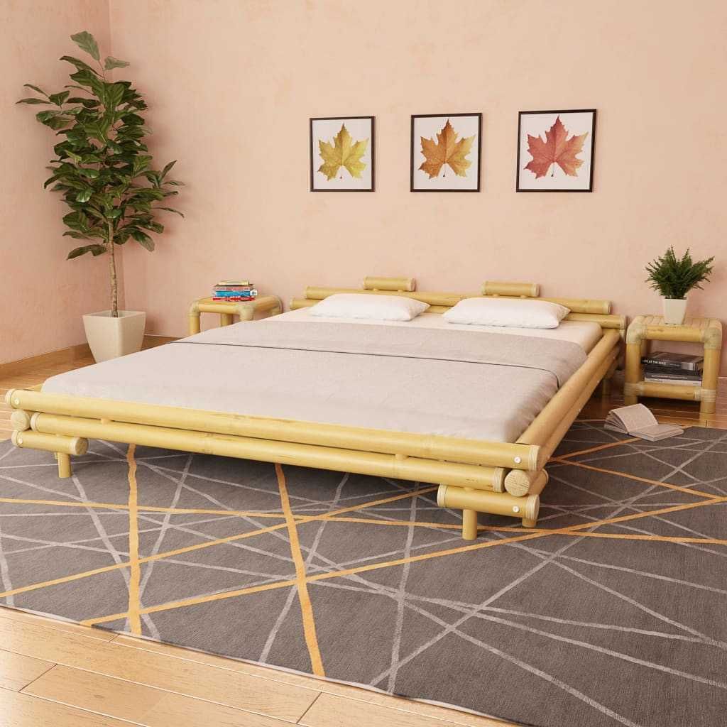 Bambusowa rama łóżka 180-200cm