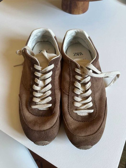 Кросівки шкіряні Zara