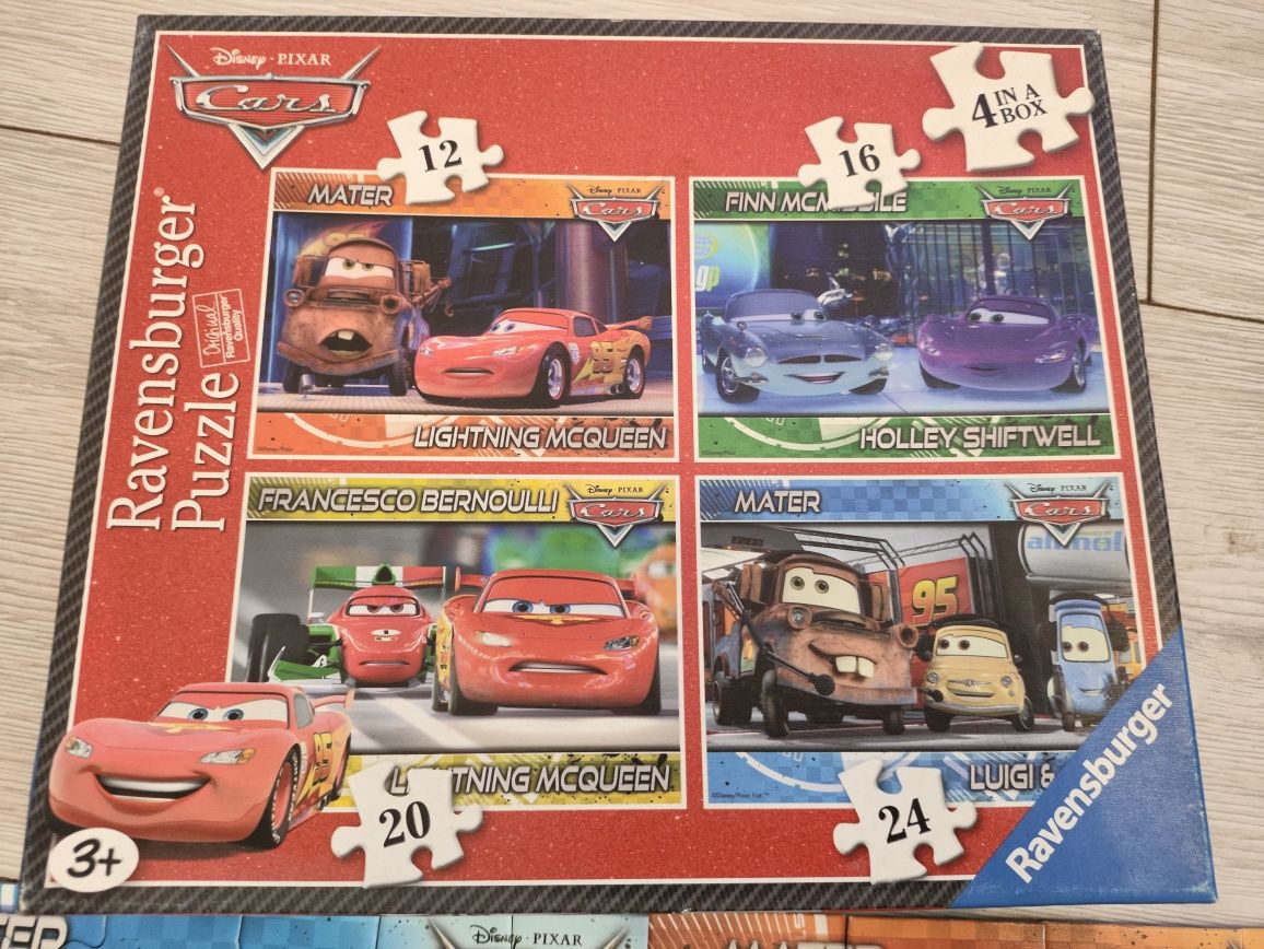 Puzzle auta cars