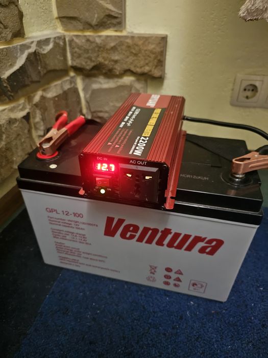 Інвертор з правильною синусоїдою Eryuan 2200 W 12-220