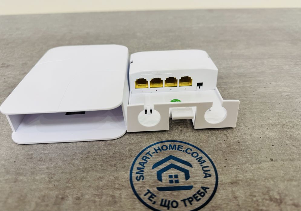 Світч Вуличний Гігабітний PoE розширювач подовжувач Lan репитер свитч