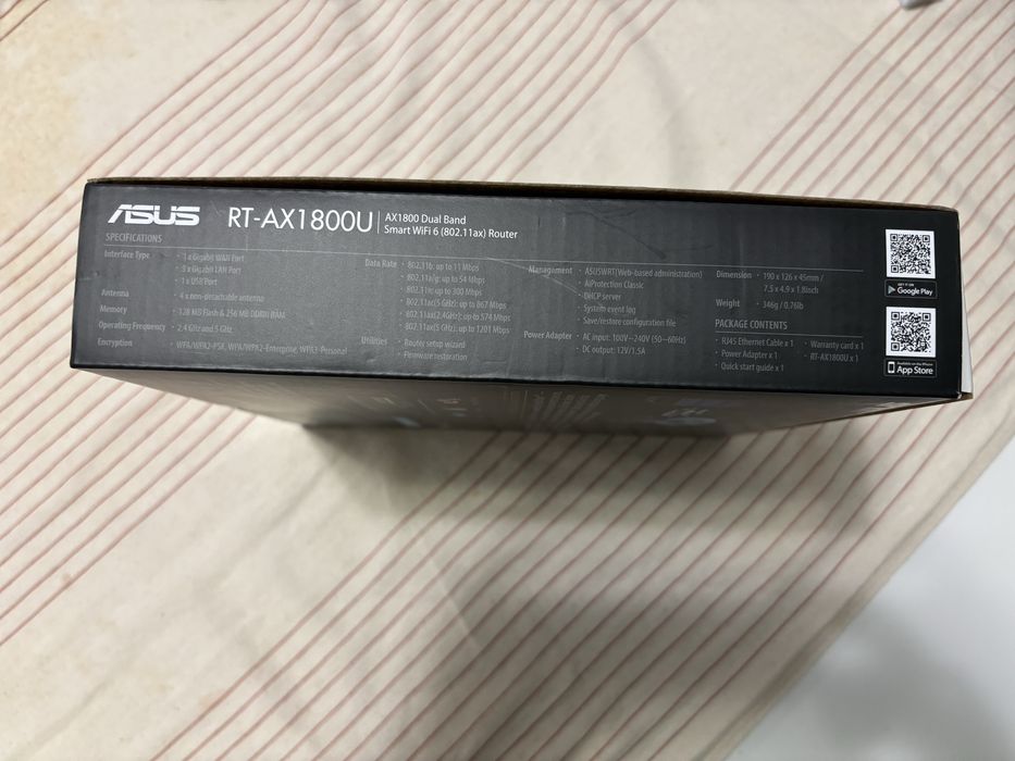 Router ASUS RT-AX1 800U WiFi6