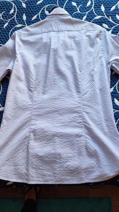 Camisa Lilás Homem Mango | Tamanho XS | Slim Fit [Nova]