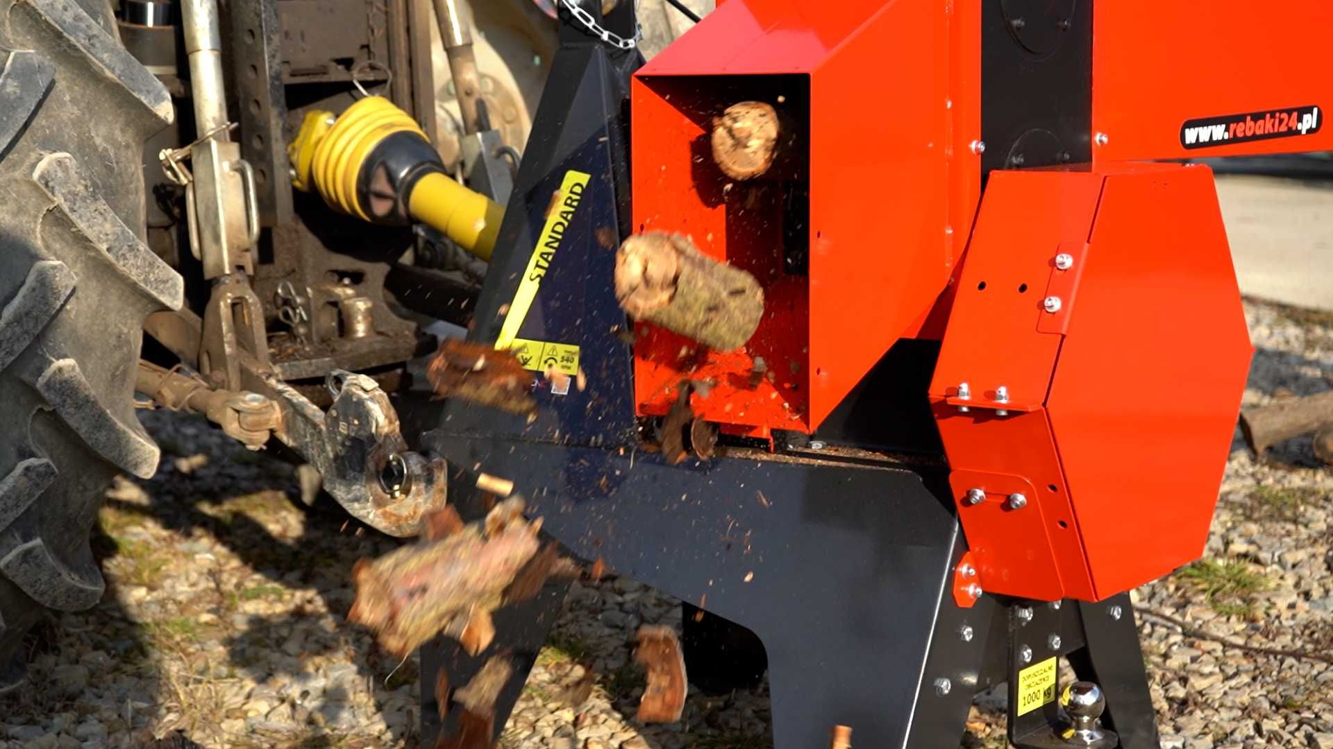 Rębak walcowy REMET R-150 === cięcie gałęzi zrzyn odpadów ===