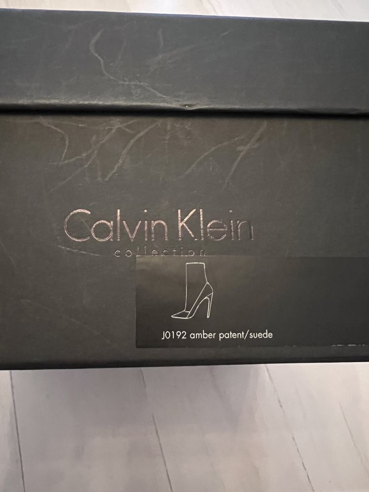 Calvin Klein Collection botki kozaki 38 premium