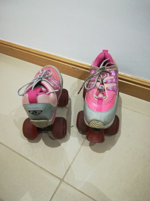 Conjunto patins Menina