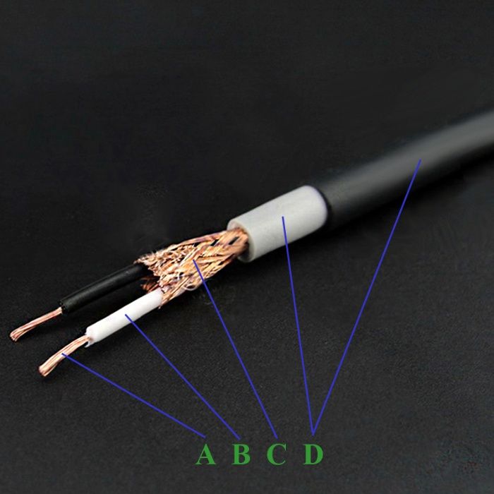 Кабель AUX HiFi, аудио кабель RCA, 3,5 мм