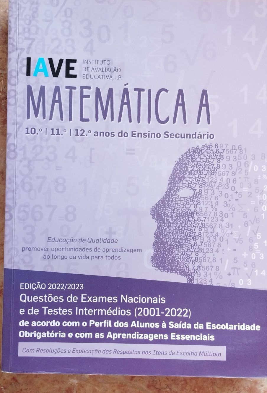 Matemática A, 10°, 11°, 12° anos do ensino secundário. Questões de exa