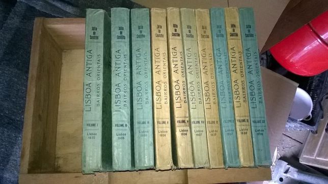 Coleção de Livros Antigos - Lisboa Antiga - Bairros Orientais