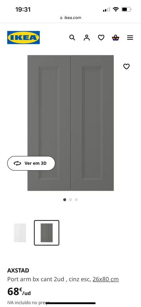 Portas ikea AXSTAD