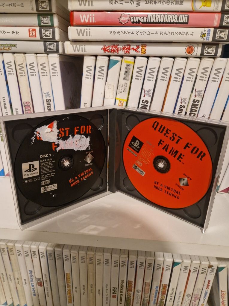 Quest for fame psx ps one ps1 jp