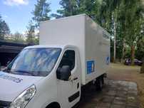 Kontener  Uniwersalny rozstaw  Izoterma Renault Master Maxi  2018r