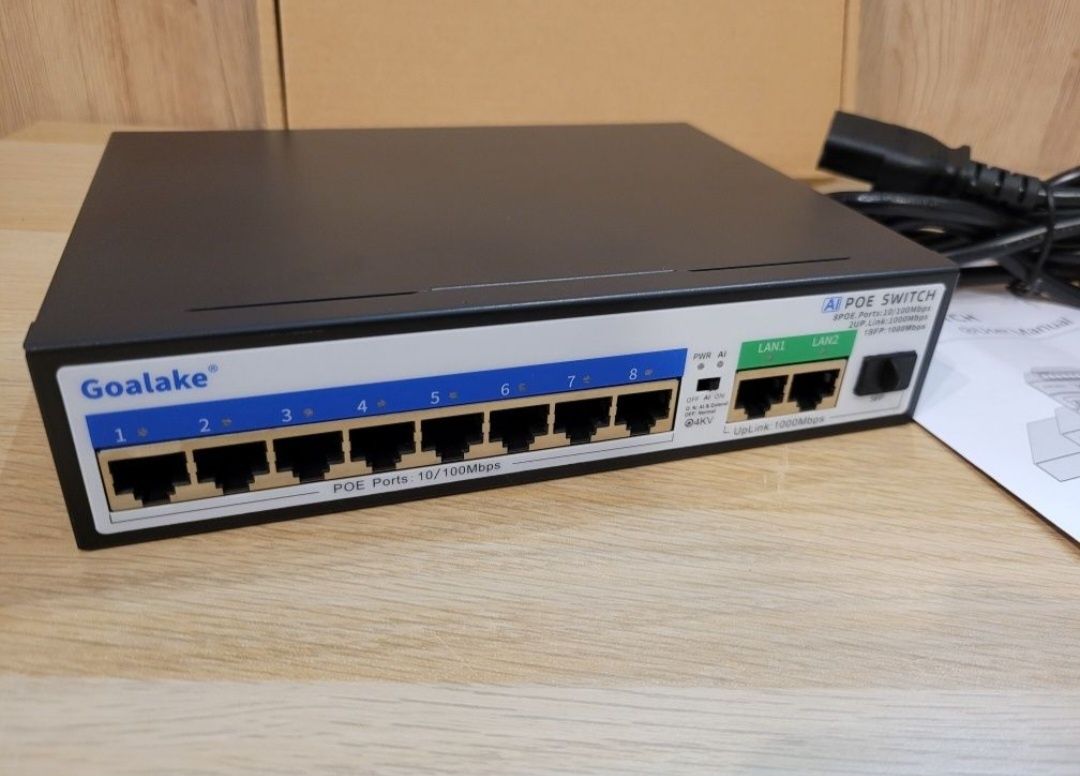 Poe Switch Goalake 8-Port
