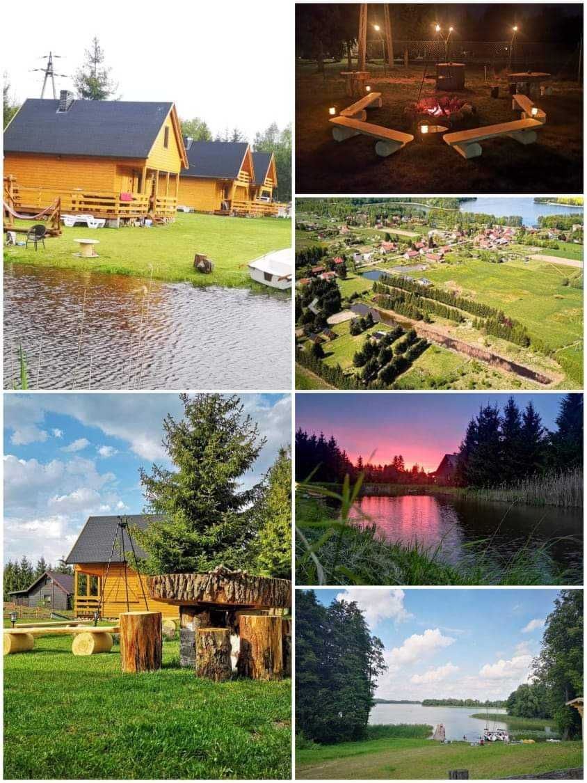 Wolne terminy! Domki Zielony Winiec- jezioro wakacje nocleg domek