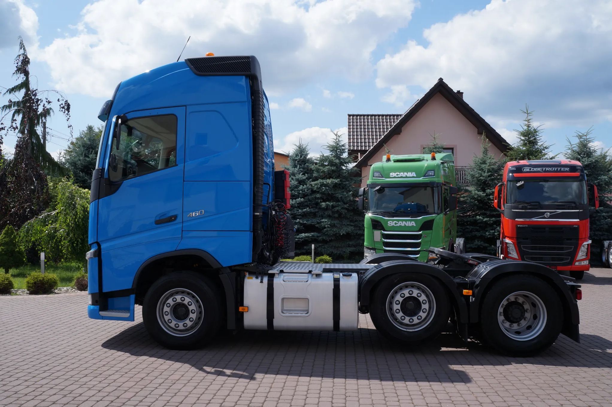 Volvo FH 460 PUSHER 6X2 OŚ SKRĘTNA PODNOSZONA FH 500  Fm 460 6X2 Scania Pełen Serwis