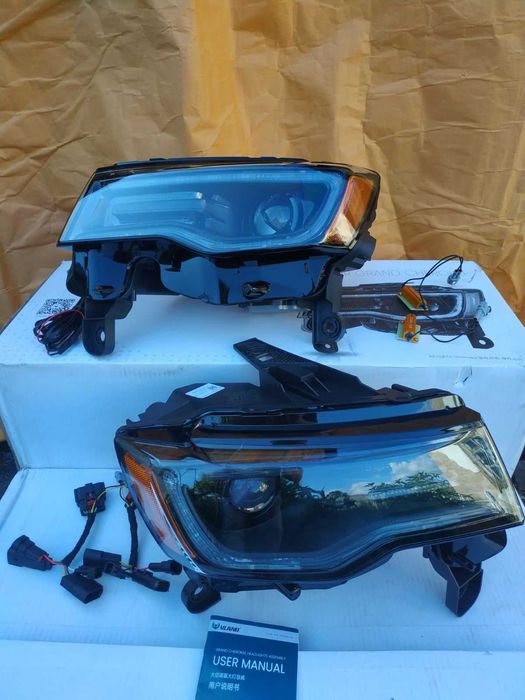 Фары LED Jeep Grand Cherokee  2014-2021