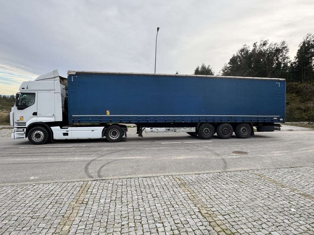Renault Premium 460dxi e semi-reboque krone
