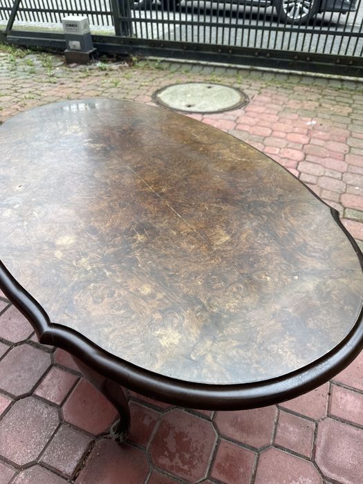 Stół drewniany kawowy wysoki na 45 cm