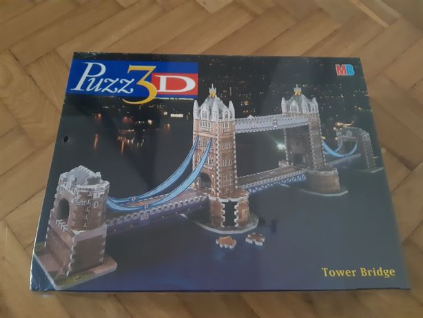 Nowe puzzle 3D Tower bridge 819 elementów