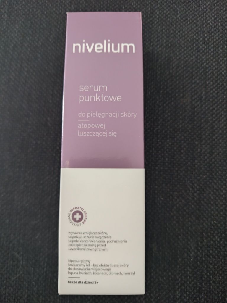 Nivelium serum punktowe, skóra atopowa, łuszcząca się