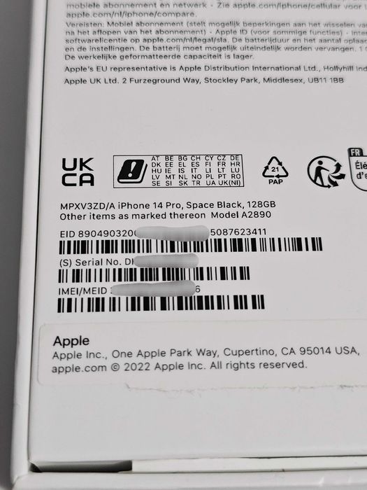 Iphone 14PRO 128GB. 76% Bateria. Excelente