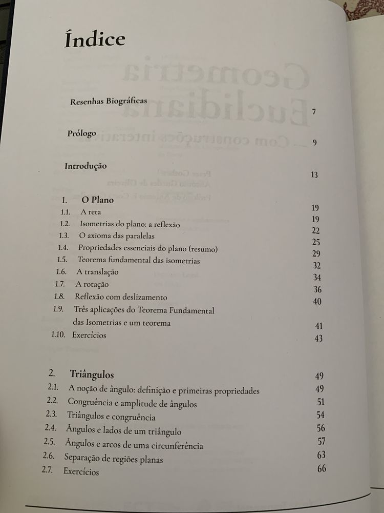 Livro Geometria Euclidiana