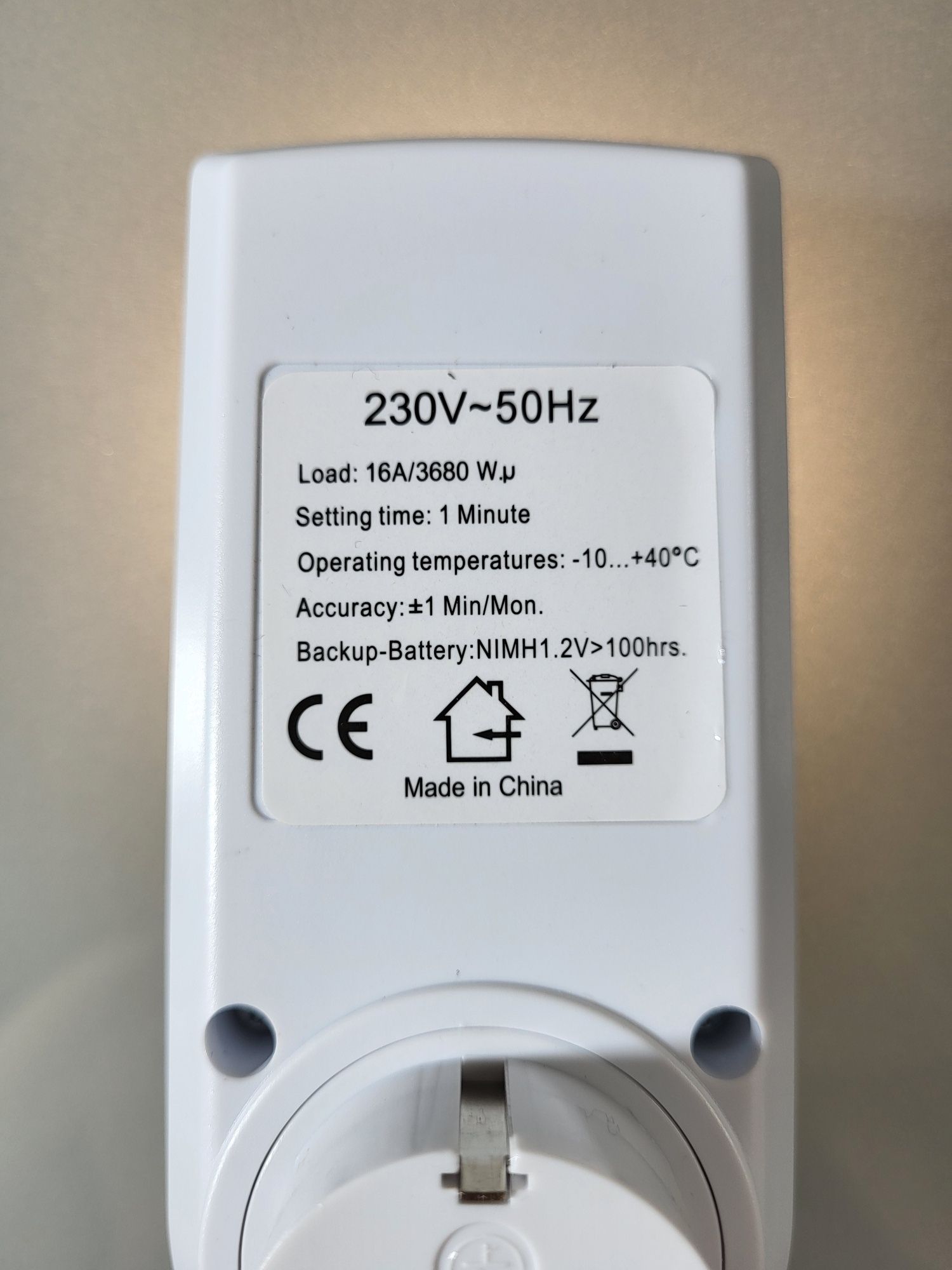 Maxcio Cyfrowy Programator Czasowy