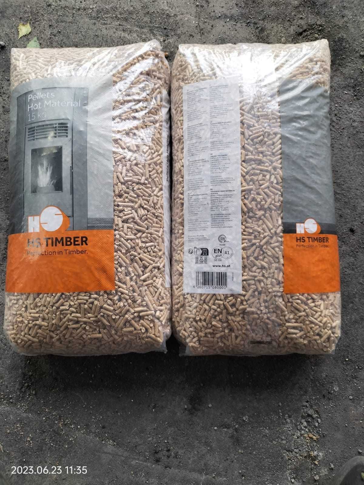 Pellet Pelleton HS Timber Lava Olimp klasa A1 Din plus en plus OLCZYK