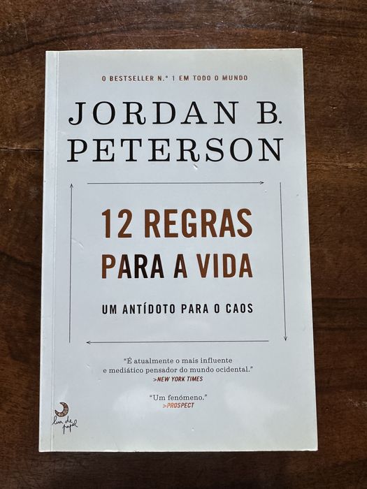 12 regras para a vida,  Jordan B. Peterson
