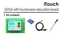 Kit de desenvolvimento iTouch 2,8" da Microchip