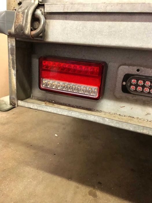 ŚWIATŁA tylne LED DO Ciężarówki PRZYCZEPKI 2szt