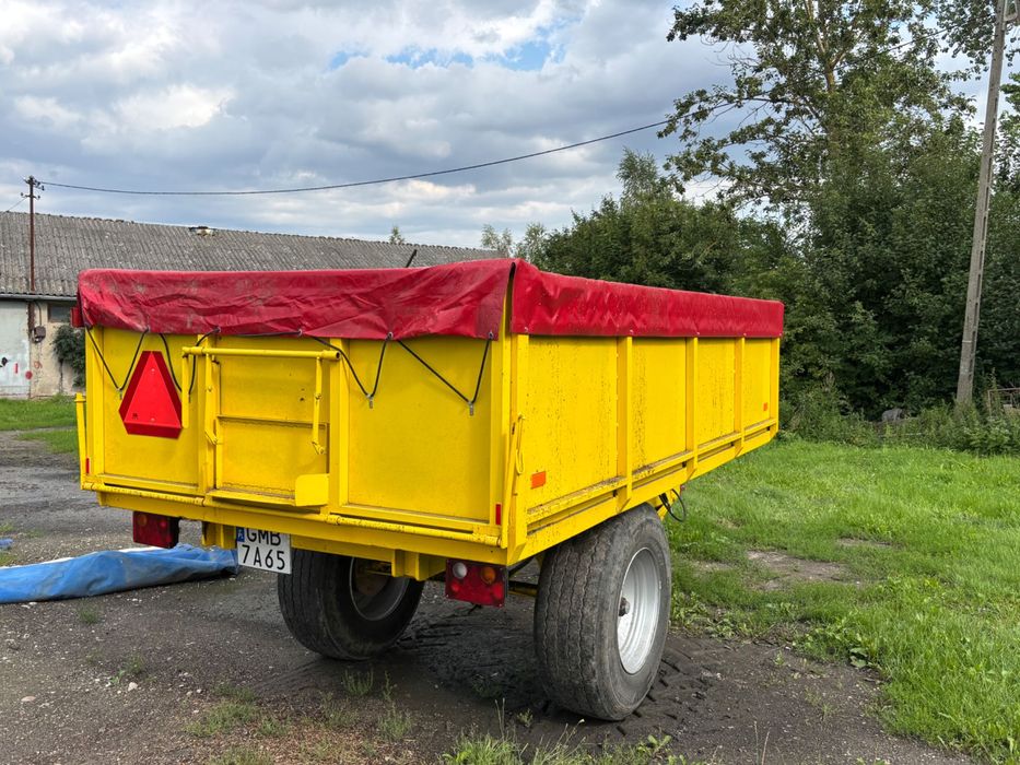 Przyczepa Vaia 5t - hamulec najazdowy