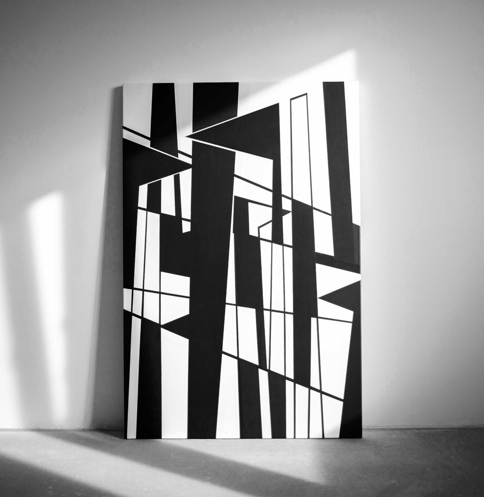 Obraz geometryczny akrylowy, 120x80cm