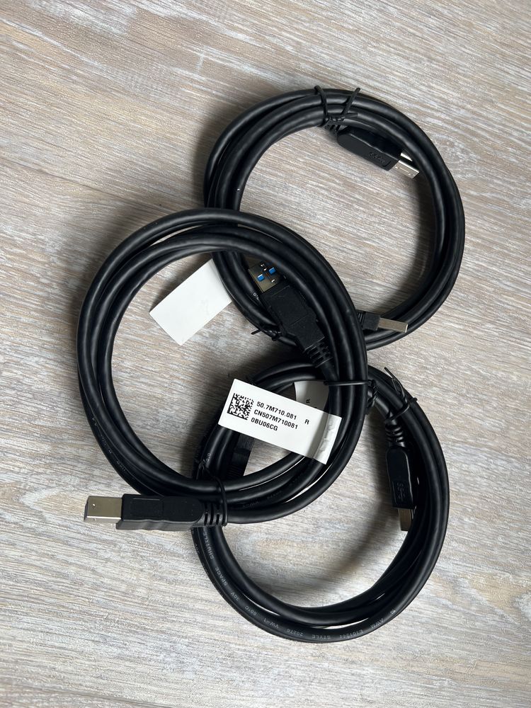 НОВІ USB-кабель  Dell Spare Parts USB Cable Type A/b Plus 3.0 1.8m