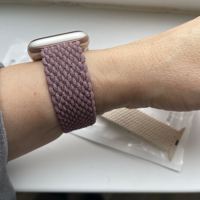 Ремінець плетений на apple watch 42,44,45,49мм
