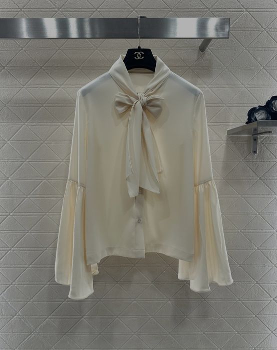 Louis Vuitton koszula z materiału twill – szeroki rękaw