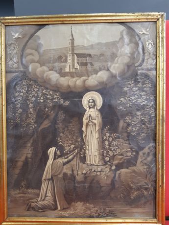 Antigo quadro da Imaculada Conceição