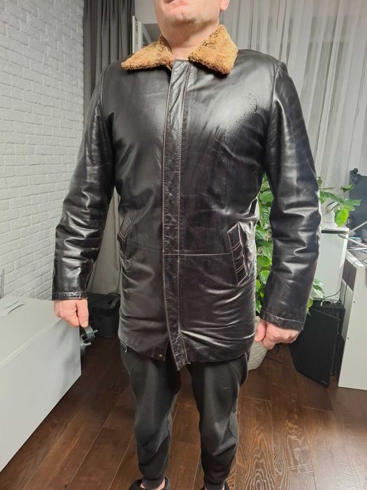 Дубленка натуральная мужская