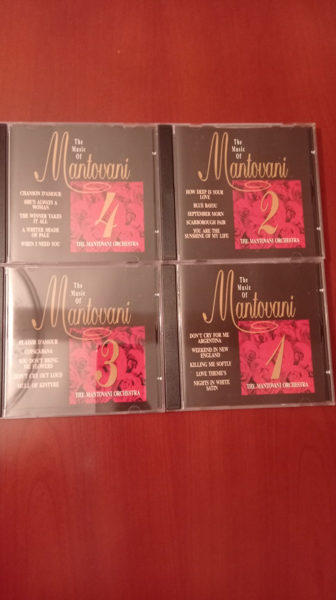 Box com 4 CDs - The Music of Mantovani