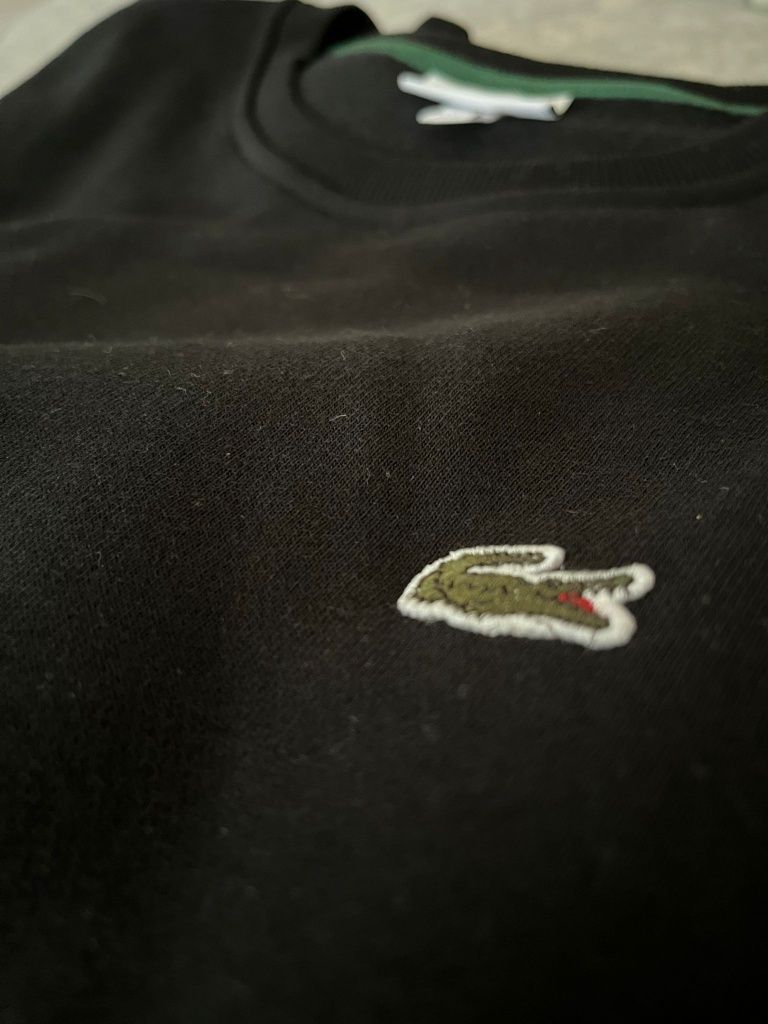 Sweat Preta Lacoste