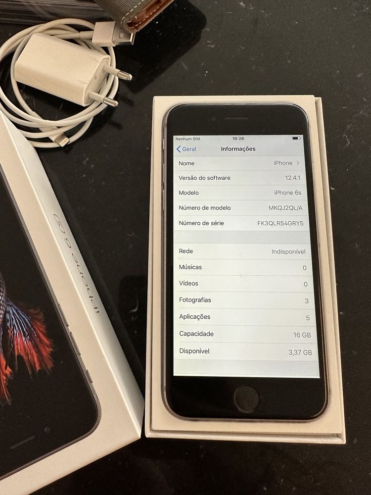 iPhone 6S, 16GB / bloqueado MEO