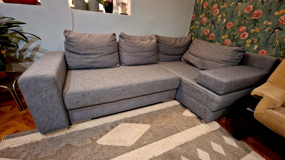Sofa Narożnik Kanapa Duża Funkcja Spania Super Stan Okazja !