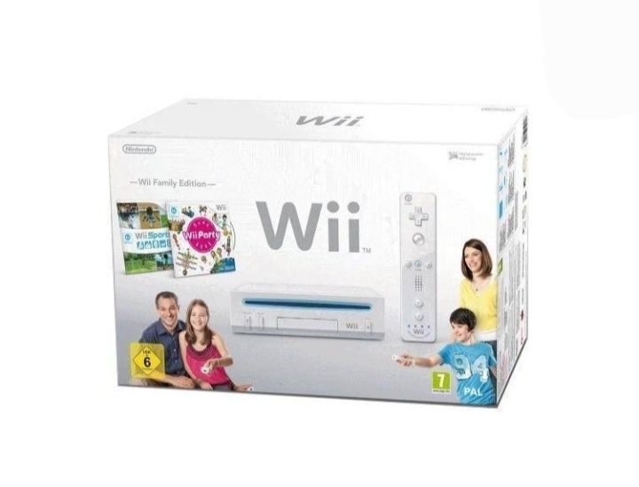 Consola Nintendo Wii Family Edition (EXCELENTE ESTADO NA CAIXA)