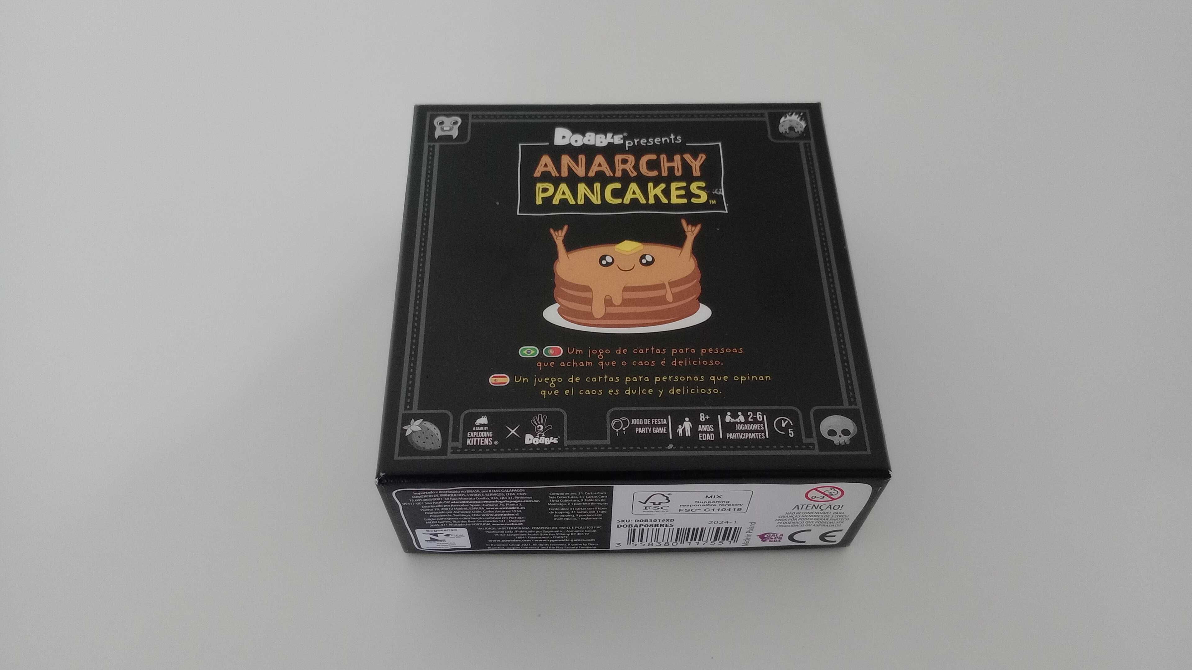 Anarchy Pancakes - Jogo de Cartas